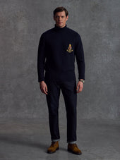 The RHC Cashmere Submariner Rollneck - Ink