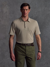The Civvy Polo - Alabaster
