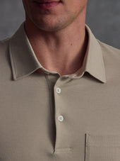 The Civvy Polo - Alabaster