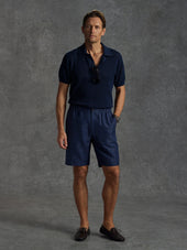 The Diplomat Shorts - Indigo Ink
