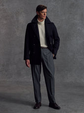 The Manchester Peacoat - Navy (Heroes)