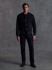 The Moleskin Bomber - Navy