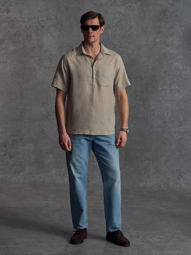The Monaco Pullover - Sand