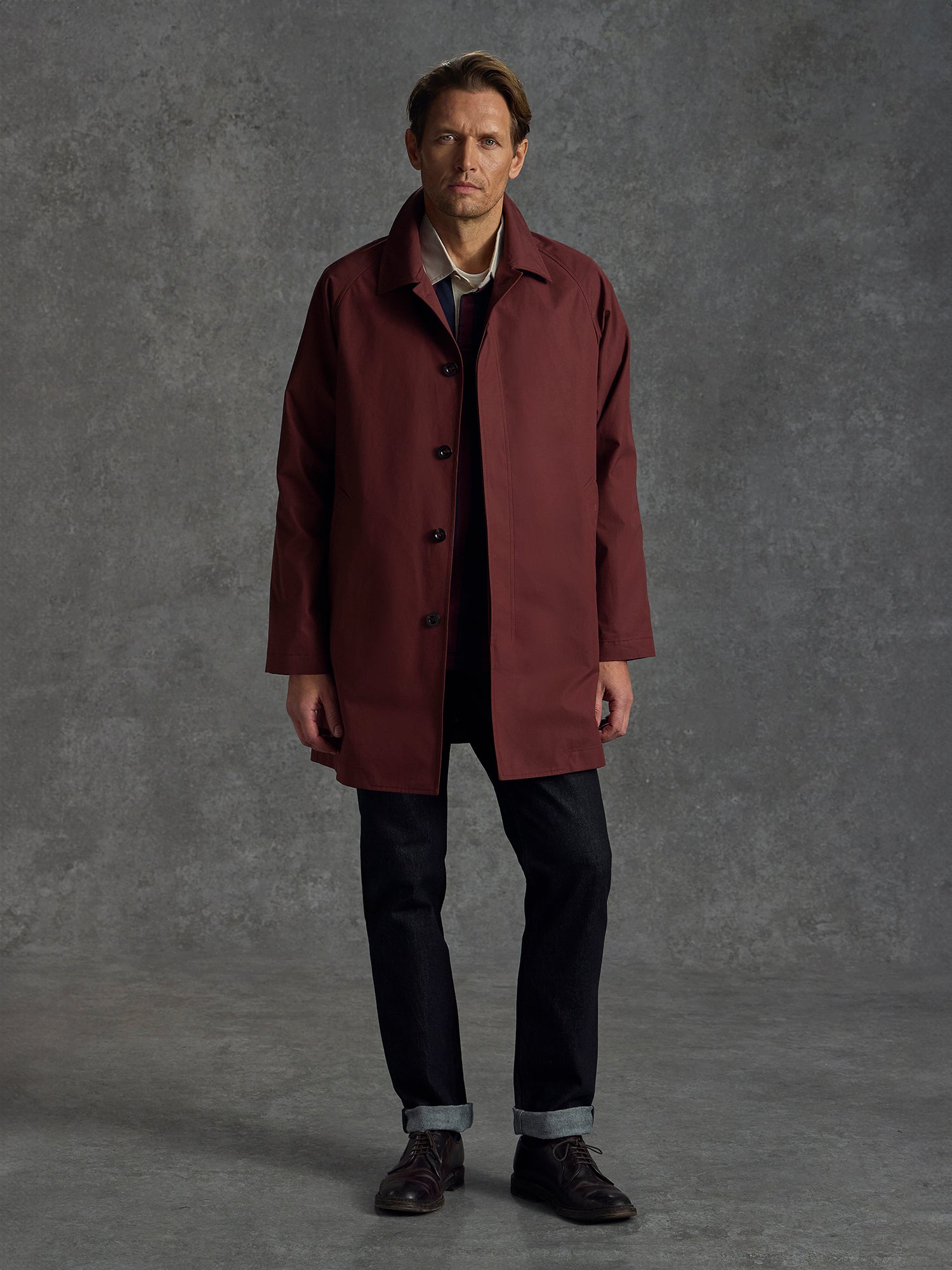 The Rainmaster Burnt Crimson