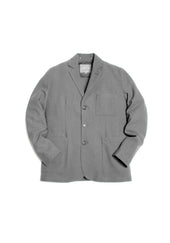 The Edmond Seersucker Blazer Cobble Grey