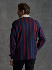 The Valour Shirt - Navy Stripe