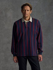 The Valour Shirt - Navy Stripe