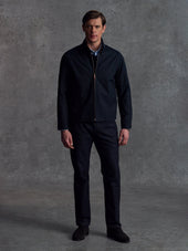 The Ventile® Harrington - Midnight Navy