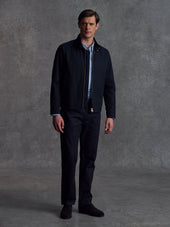 The Ventile® Harrington - Midnight Navy