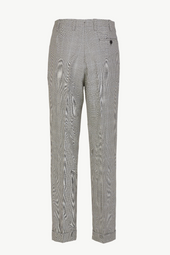 Husband Trousers In Wool Prince Of Wales Check
