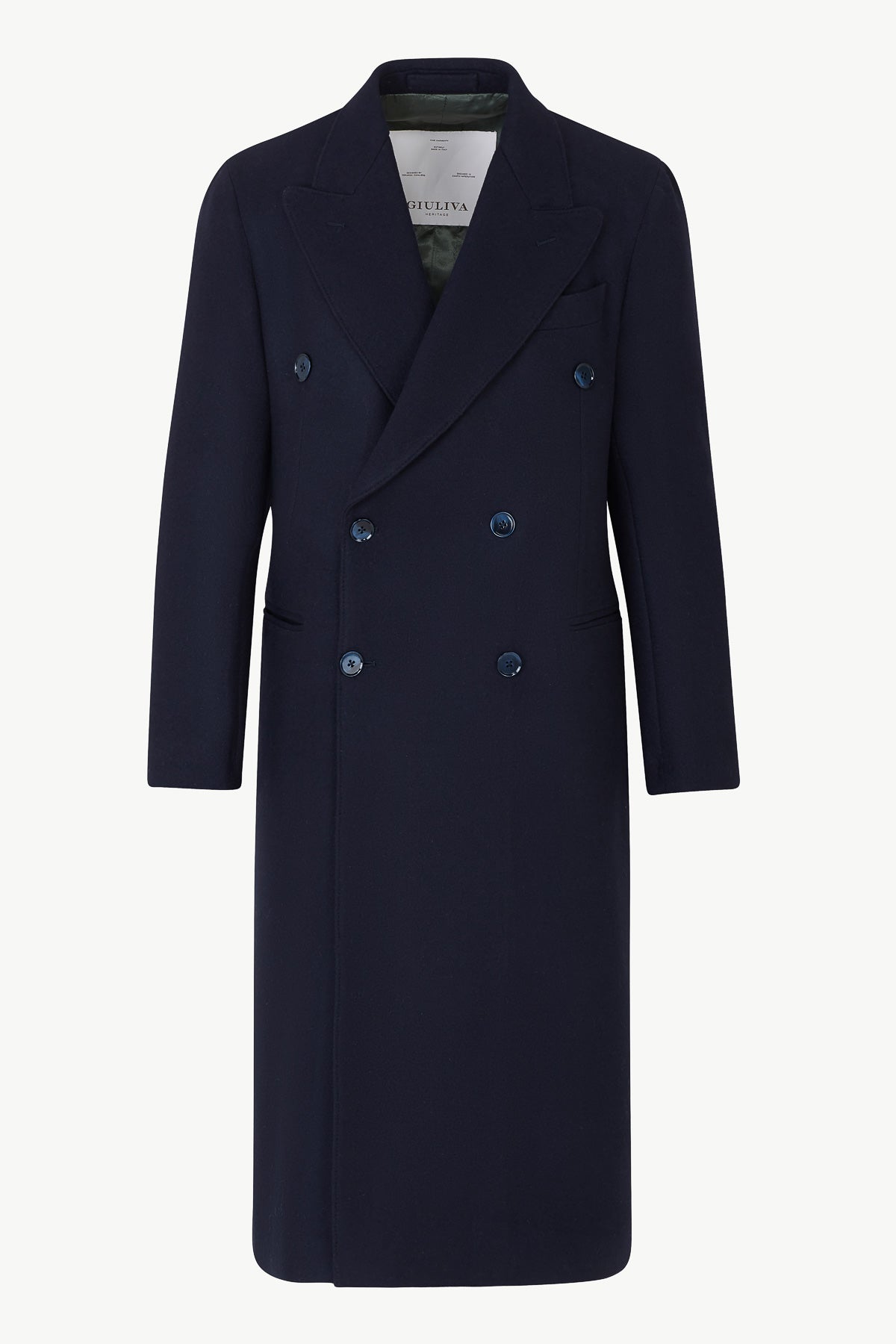 Opera Coat In Thick Wool