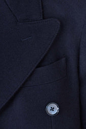 Opera Coat In Thick Wool