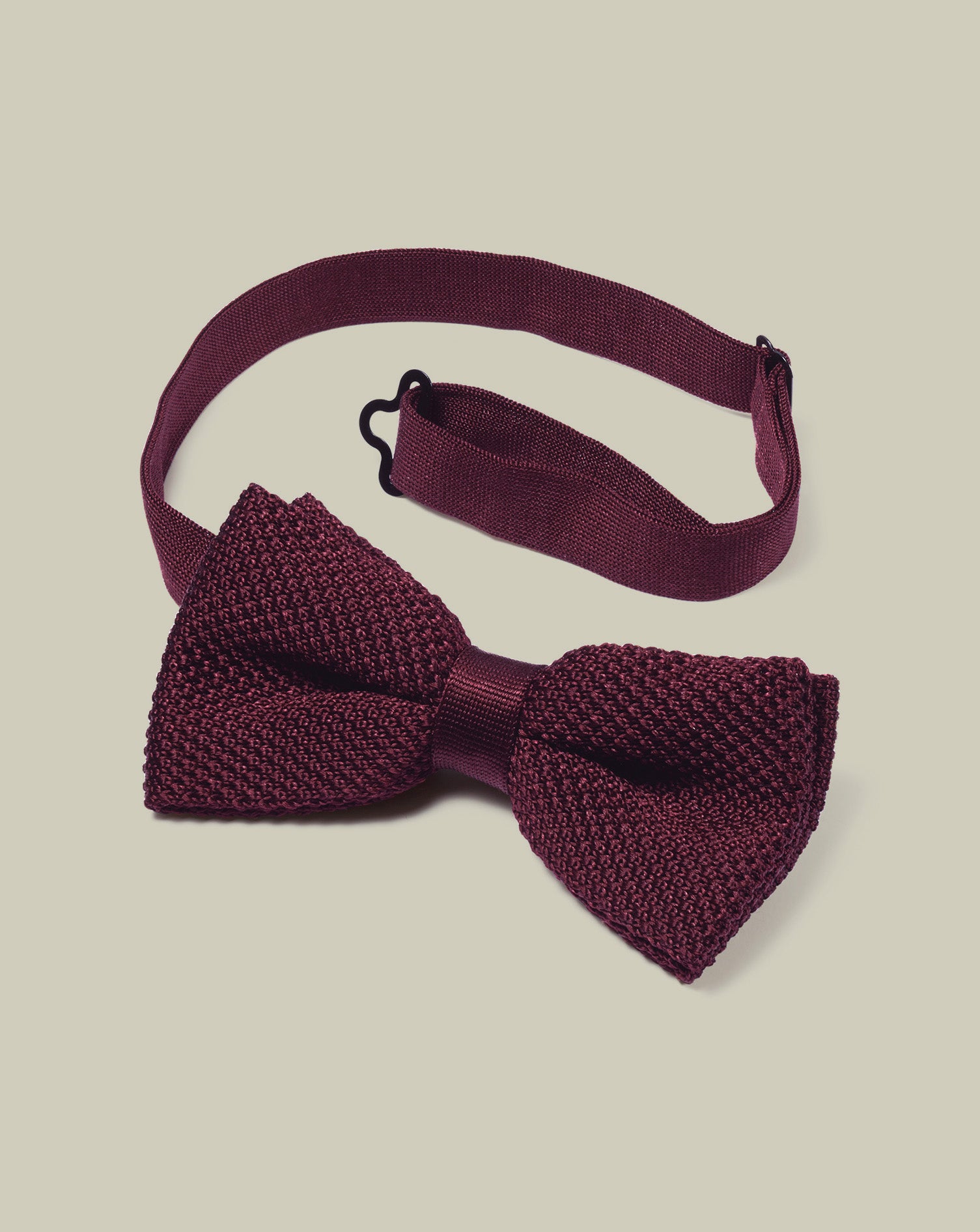 Silk Knitted Bow Tie
