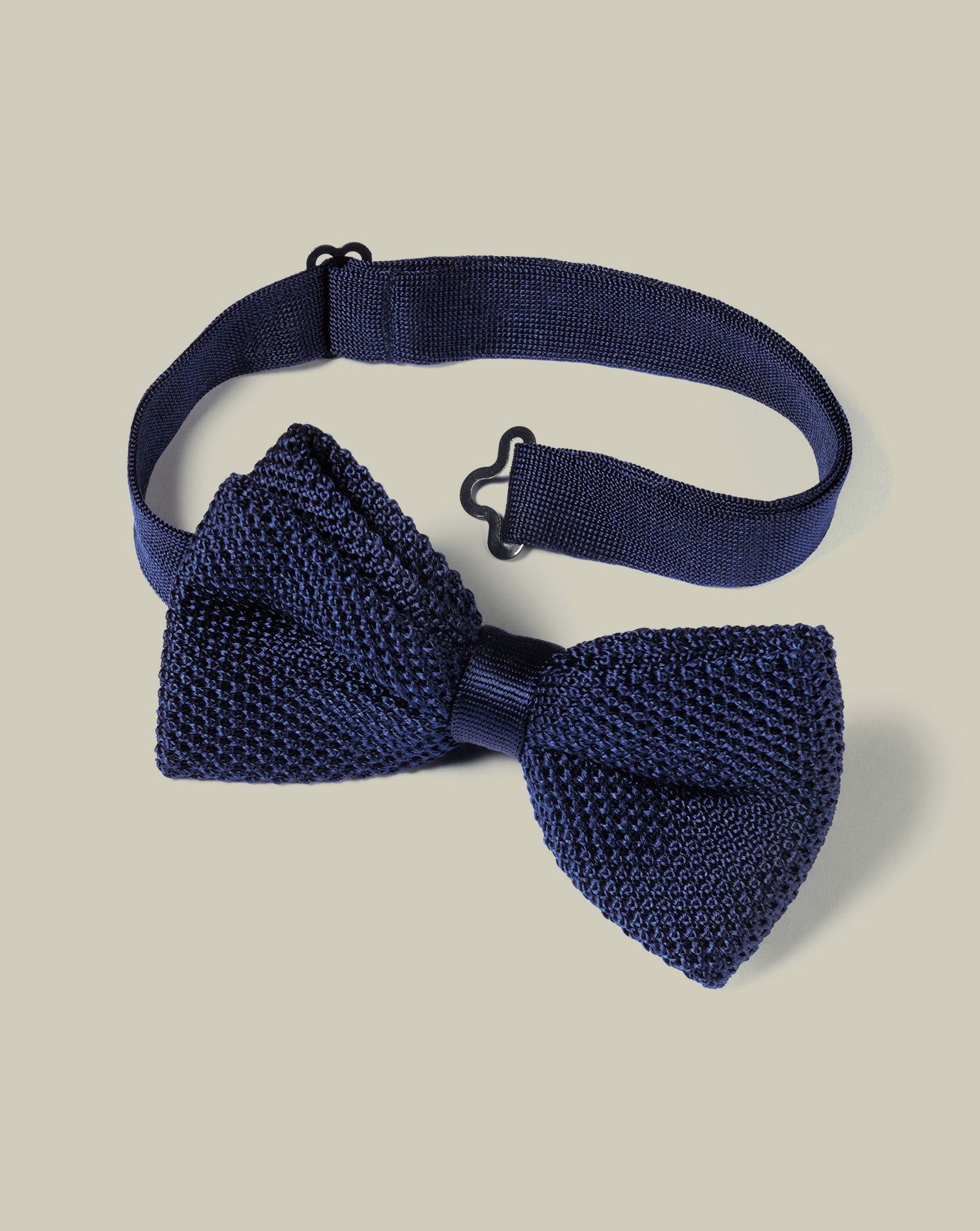 Silk Knitted Bow Tie