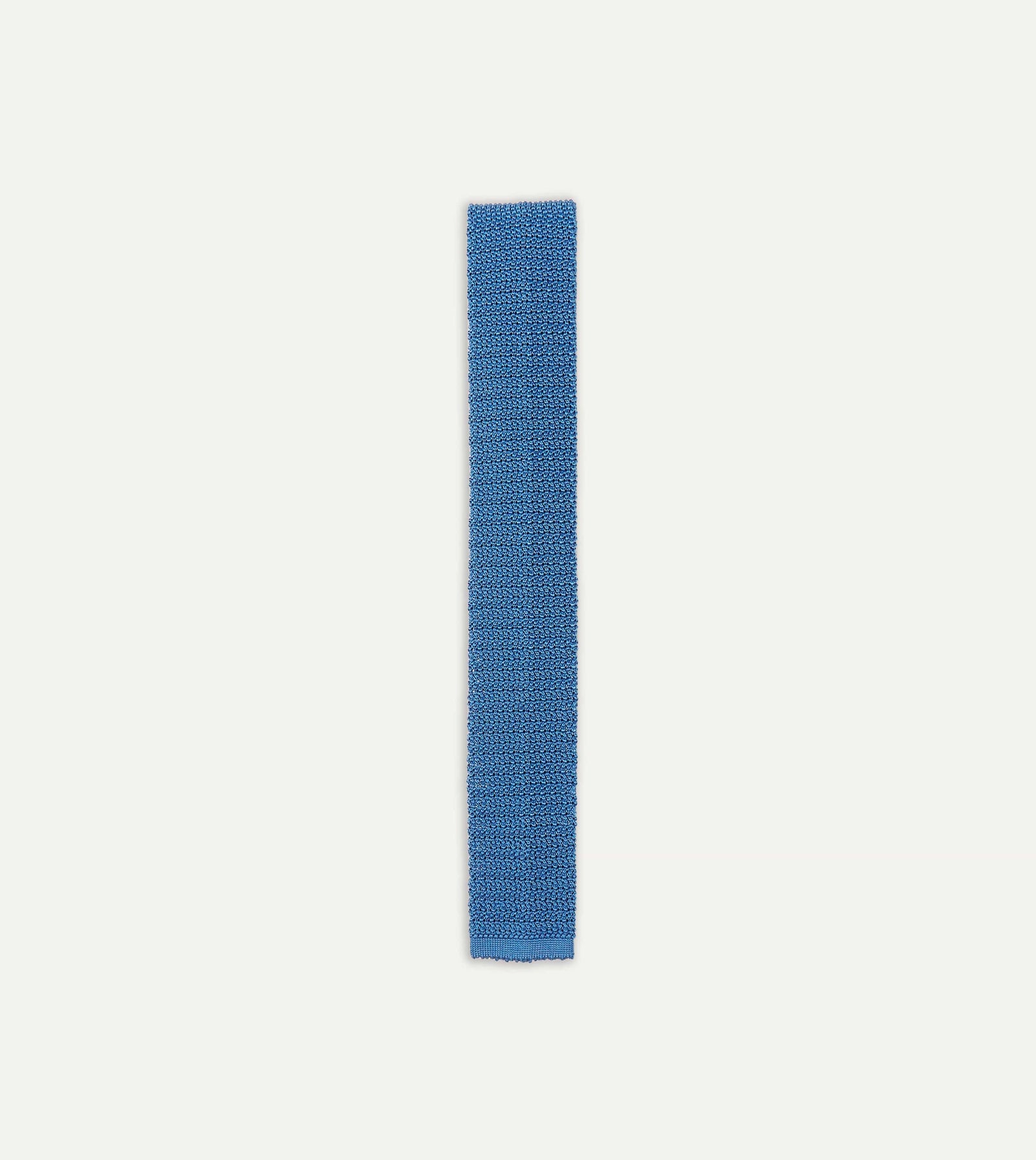 Light Knitted Silk Solid Colour Tie