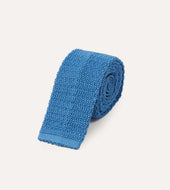 Light Knitted Silk Solid Colour Tie