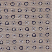 Beige Spheric Emblem Tie