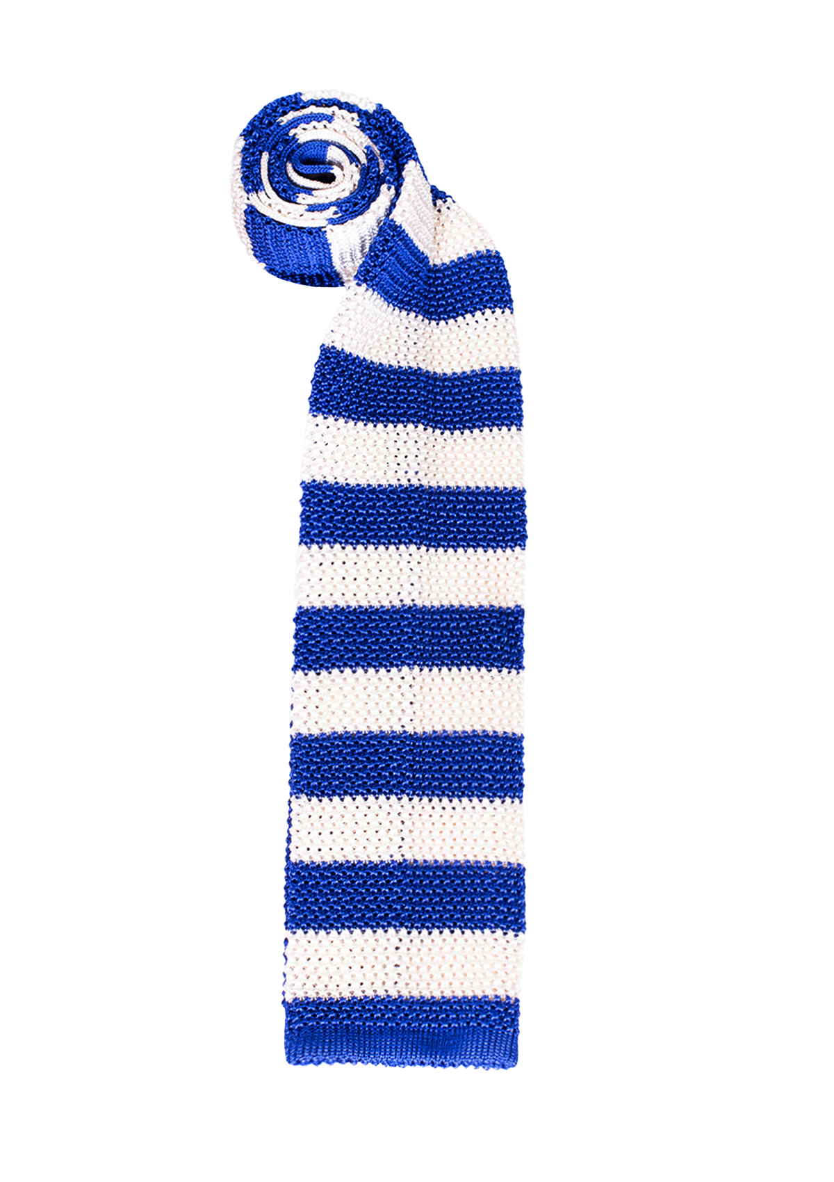 White Stripe Silk Tie