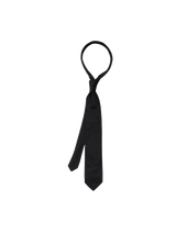 Black Small Grenadine Tie