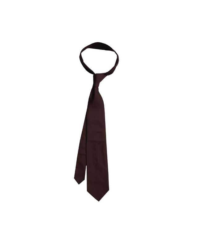 Burgundy Silk Tie