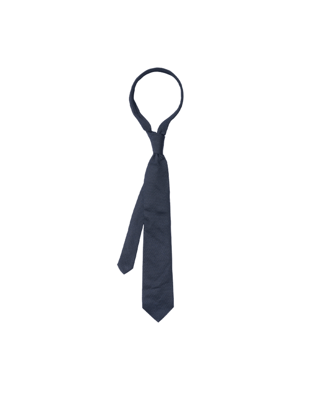 Mid Blue Small Grenadine Tie