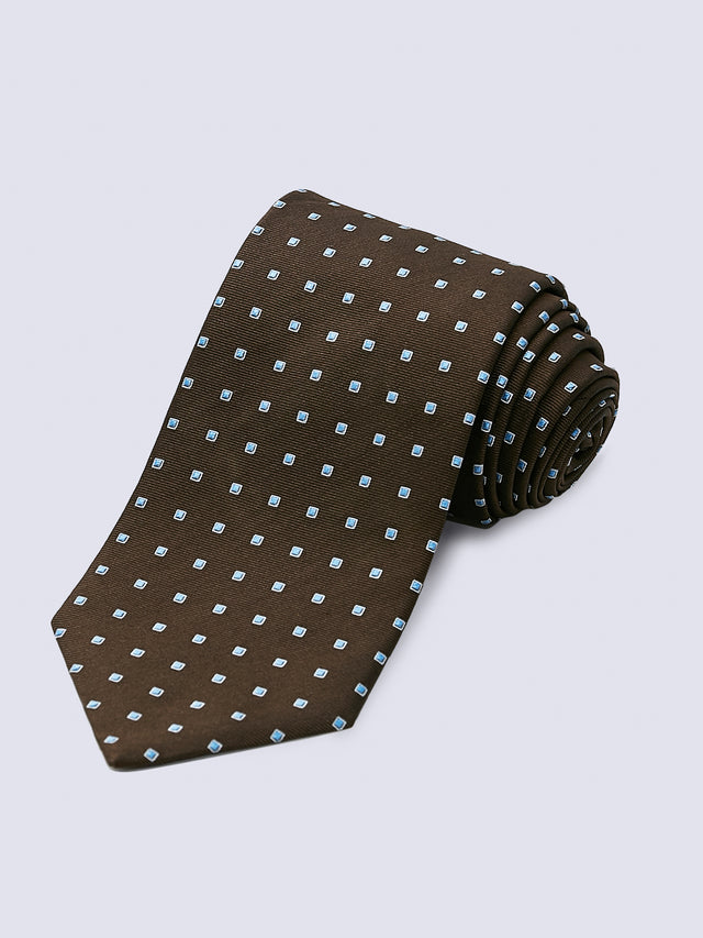 Brown J.P. Morgan Tie