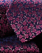 Silk Floral Tie Pink