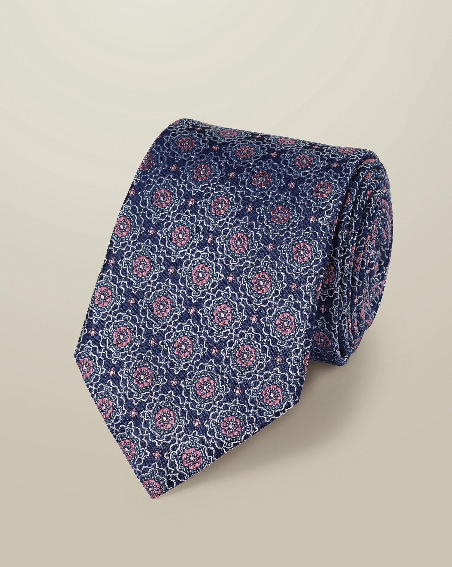 Silk Tie Pink