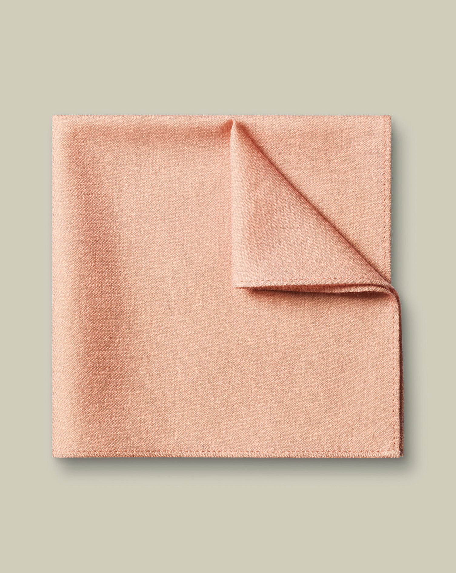 Wool Pocket Square Light