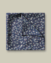 Silk Floral Pocket Square