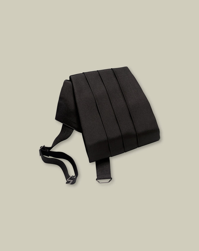 Silk Cummerbund - Black