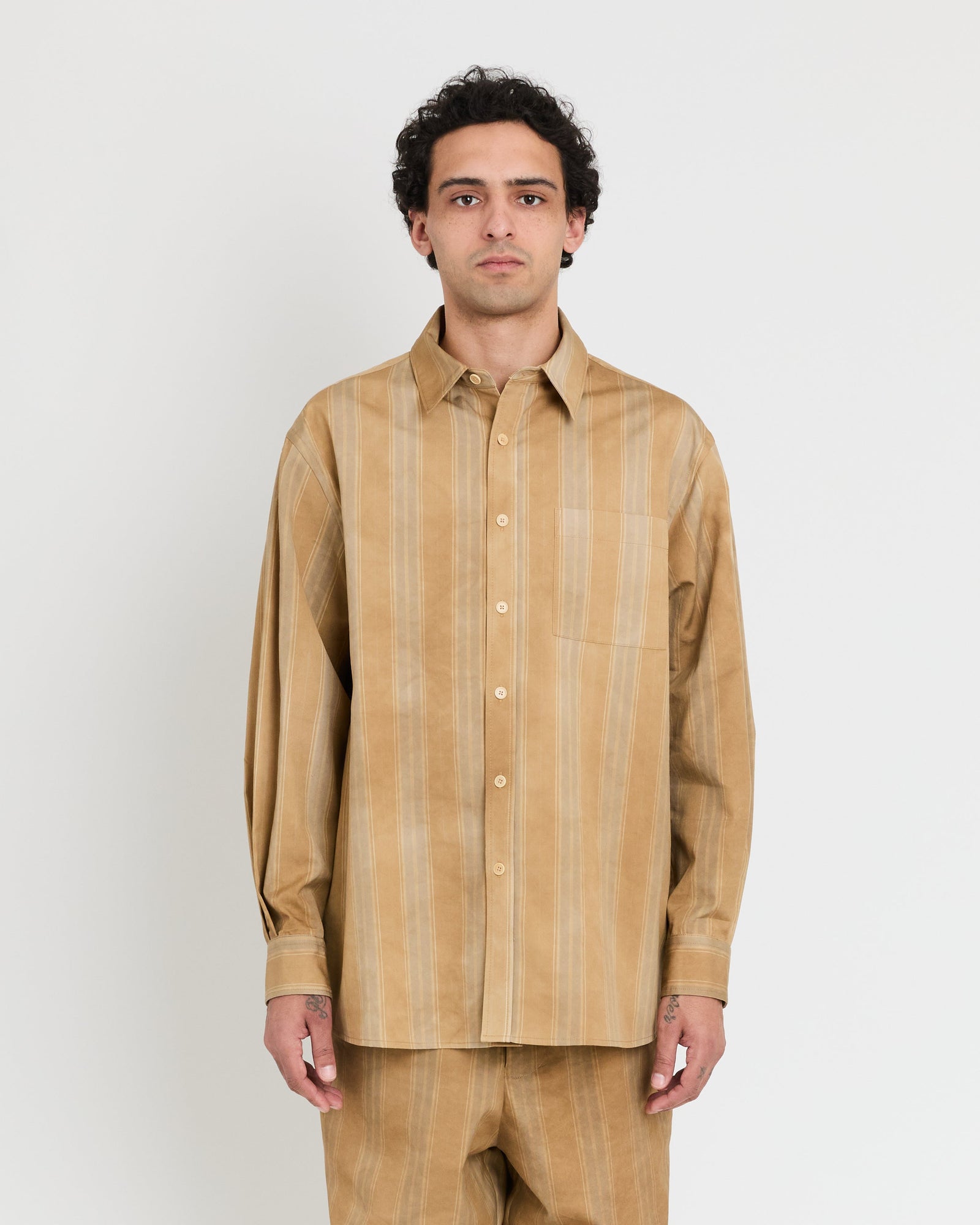 Tk Shirt Wash Out Stripe