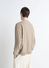 Relaxed Twisted Cardigan In Merino Blend
