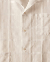 Tonal Plaid Short Sleeve Shirt