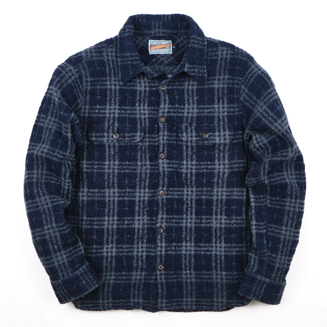 Benson Indigo Plaid