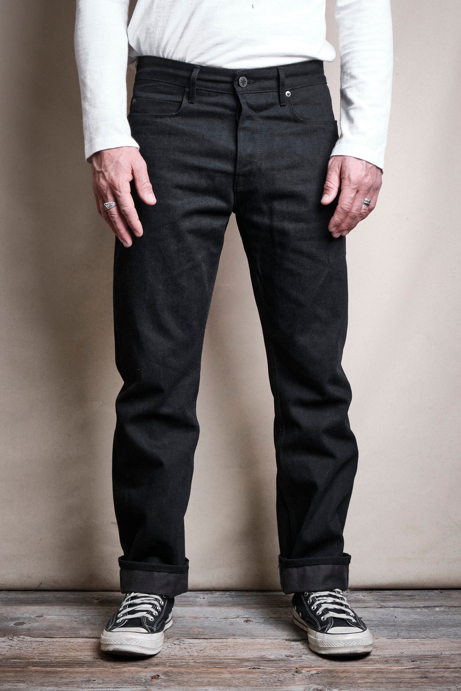 Trabuco Classic Straight 14 25 Ounce Grey Denim