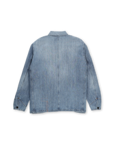 Trading Giacca In Bleach Wash