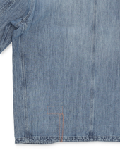 Trading Giacca In Bleach Wash