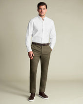 Ultimate Non Iron Chinos Green