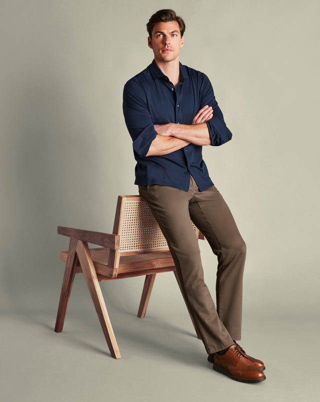 Ultimate Non-Iron Chinos - Mocha