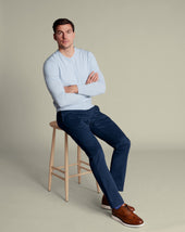Ultimate Non-Iron Chinos - Royal Blue