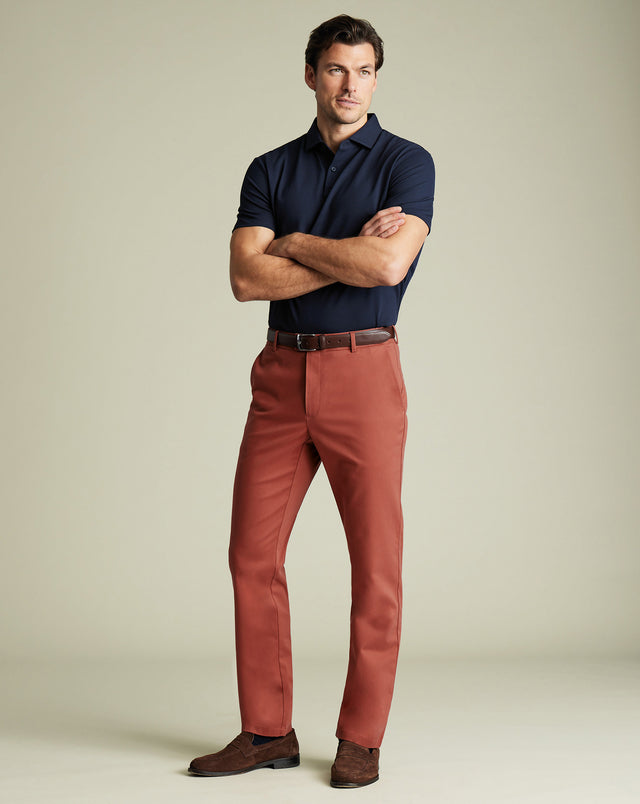 Ultimate Non-Iron Chinos - Rust