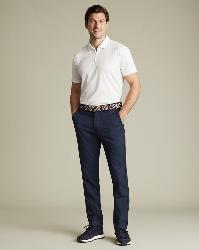 Lightweight Performance Chinos - Navy