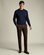 Ultimate Non Iron Chinos Brown