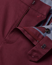 Ultimate Non Iron Chinos Dark Pink