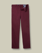 Ultimate Non Iron Chinos Dark Pink