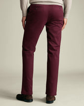 Ultimate Non Iron Chinos Dark Pink