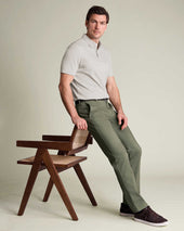 Smart Stretch Texture Pants Green