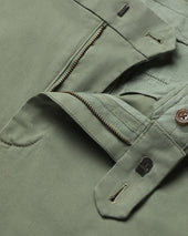 Casual Stretch Chinos Green