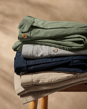 Casual Stretch Chinos Green